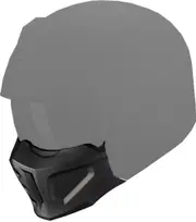Scorpion Covert-X Mask, black for Men One Size