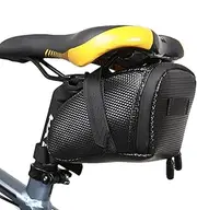 Djowyh Saddle Bag, Rear Bag, Bike Saddle Bag with Hard Shell | Cycling Equipment, Packiers & Trunks for Mountains or City Roads, Mobile Phones, Wallets