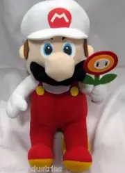 Super Mario Bros - Fireball Mario - 12 inch Plush toy