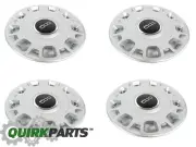 2012-2017 FIAT 500 15" STEEL WHEEL SILVER HUB CAP COVER SET NEW MOPAR GENUINE (for: Fiat)