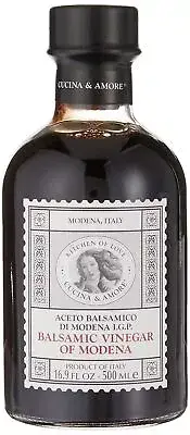 Cucina Amore Balsamic Vinegar of Modena 16.9 Fl Oz Gluten Free Non GMO