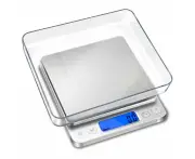 Home Kitchen Food Scale Rechargeable Stainless Steel Grammage Baking Scale