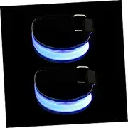 LED Luminous Armband High Visibility Safety Running Gear for Night Activities Reflective Arm Straps for Jogging and Cycling Easy to Wear Protects Your Safety