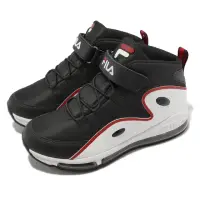 在飛比找momo購物網優惠-【FILA】籃球鞋 B401X 大童 女鞋 白 黑 運動鞋 