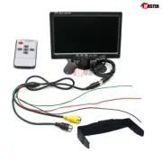7" Screen Car Rear View Headrest Monitor 2ch 4PIN connector For Reversing Camera