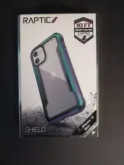 Raptic Shield Tough Rugged Rear Case iPhone 12 Mini Interior Air Pockets Absorb.