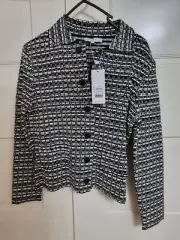 Brand new Veronika Maine jacket Size S, with Tags Black and White