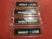 Qty 4 New Micron Crucial 4GB DDR4 PC4 2666V RDIMM ECC Server Memory RAM - 16GB