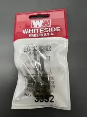 WHITESIDE NO. 3352 LOCKING DRAWER GLUE JOINT ROUTER BIT 1" D X 1" CL 1/2" SH USA