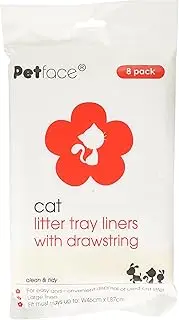 Petface 45008DS1 Litter Tray Liner, Large