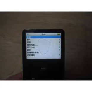 二手 APPLE iPod classic第五代 A1136 80GB 隨身聽 MP3 音樂 播放器