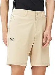 [PUMA] Golf 627691 Golf Half Pants, Men's, Stretch Seersucker, Wide Shorts
