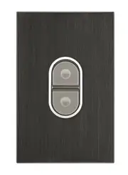 CLIPSAL SATURN 4061/45-HB - Stove Isolator 45Amp - Horizon Black