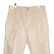 Pacific Crest mens convertible rugged outdoor pants 40 x 30 tapered canvas solid