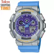 Casio G-Shock GA-100EU-8A2JF Euphoria Chronograph Analog Digital Men Watch NEW