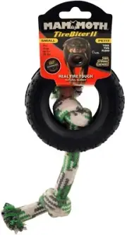 TireBiter II Rope for Dog Toy Heavy duty Natural rubber 3.75"