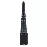 Gunmetal Spiral Spiked Stubby Short Screw In Style Antenna 4" Fits Any KIA Model (for: Kia)