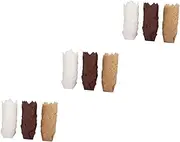 STOBAZA 3sets Tulip Cupcake Liners Food Grade Oil Paper Baking Cups for Weddings Birthdays Showers and Tea Parties and Heat Resistant Muffin Wrappers 150pcs*3