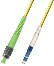 75M (246ft) OS2 FC/APC to LC/UPC Fiber Optic Cable Simplex Singlemode 9/125