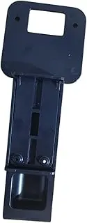 Qianly Cat Door Lock Latch Door Strap Easy to Install No Need Pet Gates Keep Dog Out of Cat Litter Box Childproof Adjustable, Black