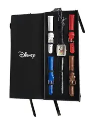 Disney Limited Edition Mickey Mouse Leather Watch Set 5 bands NEW IN BOX