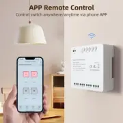 Tuya Smart WiFi Wireless APP Remote Control 4 Channel 250V Contact Relay Switch
