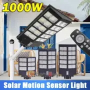 1200000LM LED Solar Street Light Security Flood Lamp Motion Sensor Outdoor Wall