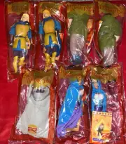 Set of 7 1996 Burger King Disney's Hunchback of Notre Dame Large Puppet Dolls