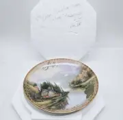 Thomas Kinkade Simpler Times Plate Ask Spirit of Life 8th Issue