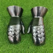 Medieval Gauntlets Steel Mitten SCA LARP 16G Gauntlets Functional Medieval Reena