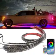 6Pcs RGB Dreamcolor Underglow LED Turn Signal Strips Light For Ford F-150 F-250