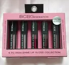 5pc High Shine Lip Gloss Collection Universal Shades Shimmering BCBGeneration