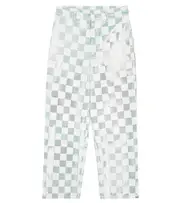 [Caroline Bosmans] Caroline Bosmans Checkerboard metallic pants Y 8 metallic