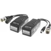 DOSS VPBPP Push Pin Video and Power Balun Passive Up To 250M Eliminates Costly