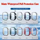 For Apple Watch Ultra 49mm Hard Bumper Full Silicone Cover Case Screen Protector