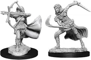 Wizkids D&D Nolzurs Marvelous Air Genasi Female Unpainted Miniatures