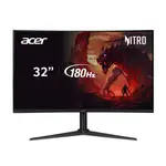 ACER XZ322QU V3 曲面螢幕(32型/2K/180HZ/1MS/VA)