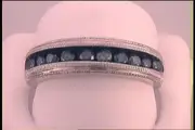 1/2CTW-Diamond FASHION BLUE BAND