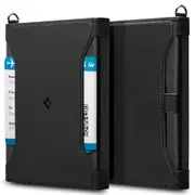 Spigen Passport Holder, Genuine RFID Blocking Passport Card SIM Pen Holder Case for Universal