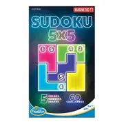 ThinkFun 5x5 Sudoku 60-Challenges Logic Board Game Play Set Kids/Family 8y+