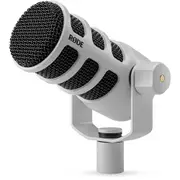 Rode PodMic Dynamic Podcasting Microphone - White