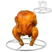 2 Pack Stainless Steel Beer Can Chicken Holder Rack for Grill Smoker Oven BBQ