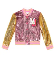[Marc Jacobs Kids] Marc Jacobs Kids Sequined bomber jacket Y 2 multicoloured