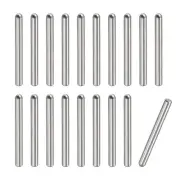 2x25mm Dowel Pins, 50pcs Round Head Flat Chamfered End Dowel Pin