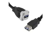 USB 3.0 Cable Socket Female Mech Connector for Clipsal Wall Plates