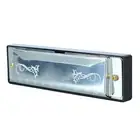 Titanium 10-Hole C Key Harmonica with Case - Ideal for Kids & Beginners