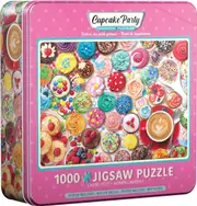 Eurographics Cupcake Party Jigsaw Puzzle in Tin 1000 Pieces (EUR65604)