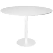 Rapidline Disc Base Round Table 1200mm White