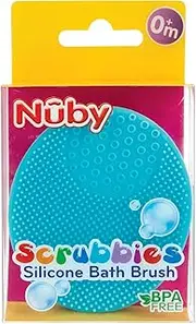 Nuby Scrubbies Silicone Baby Bath Brush