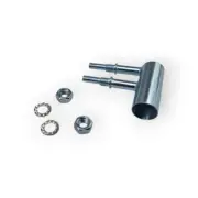 DOUBLE VENTURI CONNECTOR FOR AIR PRESSURE SWITCH PIPE BOILER FAN